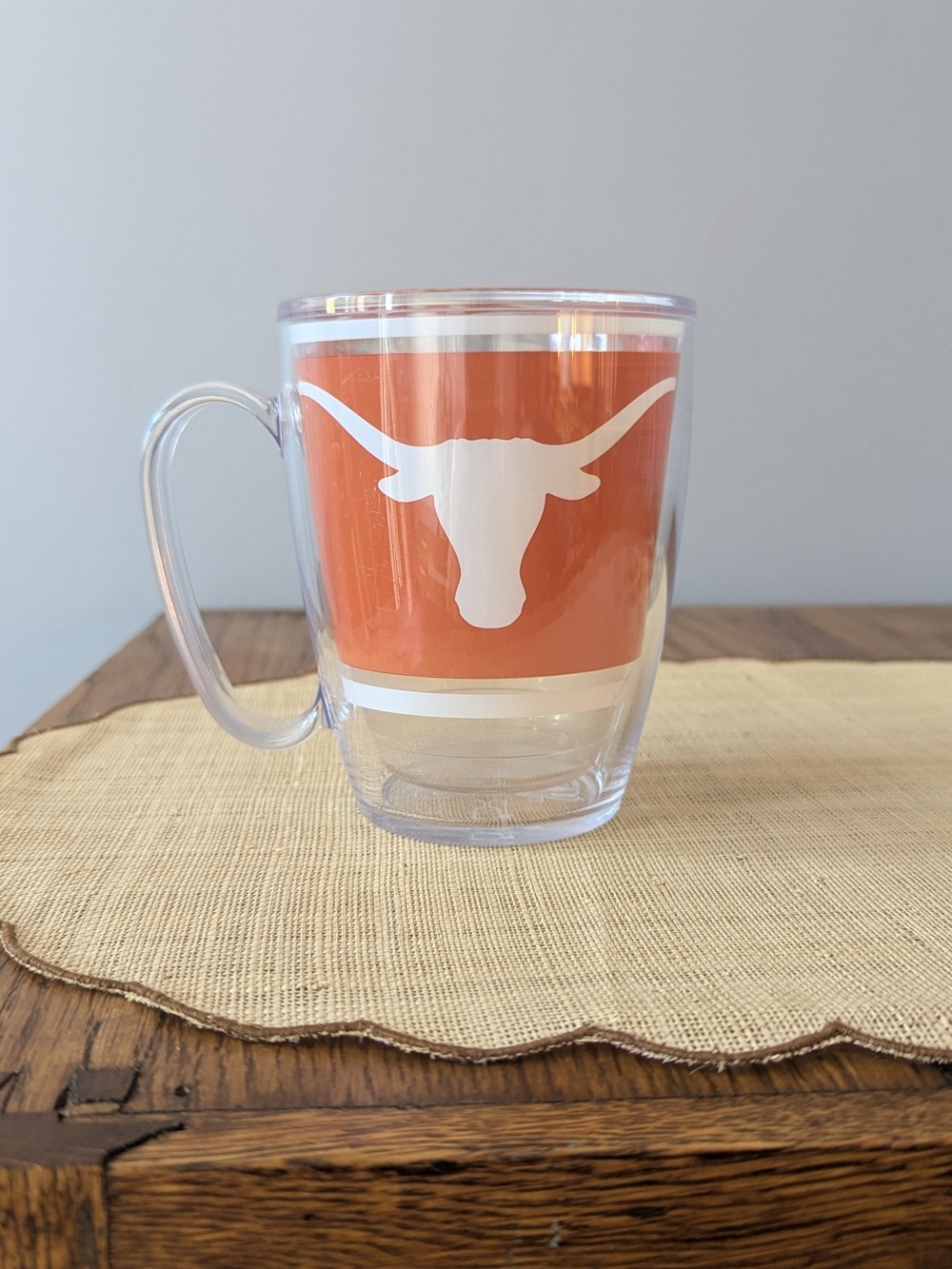 NCAA University of Texas Longhorns Tervis 16 oz Insulated Mug Handle Tumbler Cup